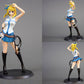 Figurines fairy tail lot de 4 pieces statuette collection manga 15 cm