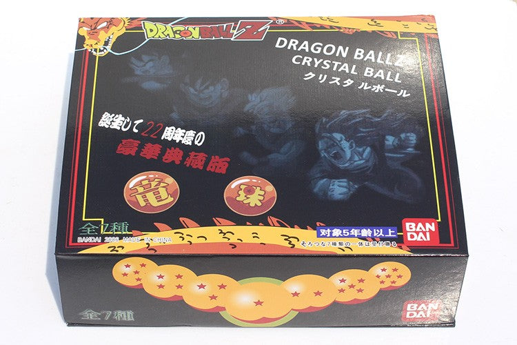 Coffret 7 boules de cristal dragon ball
