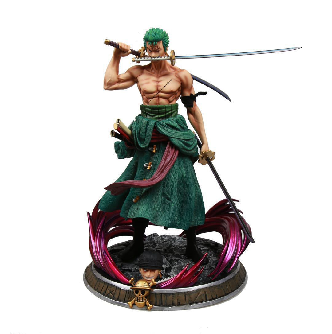 One piece figurine zoro roronoa de luxe 35cm