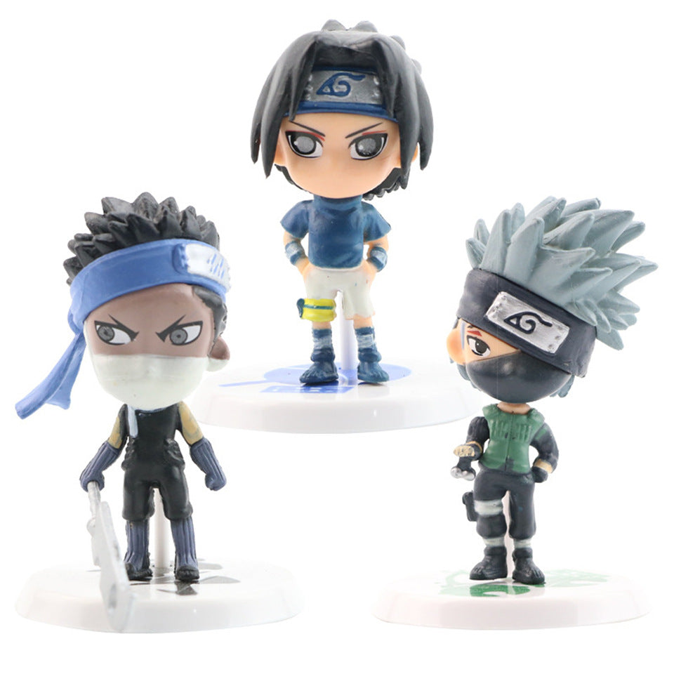 Figurines Naruto Sakura Action Figures Uchiha Gaara Kakashi Model PVC Anime Figurines  Decoration Collection manga