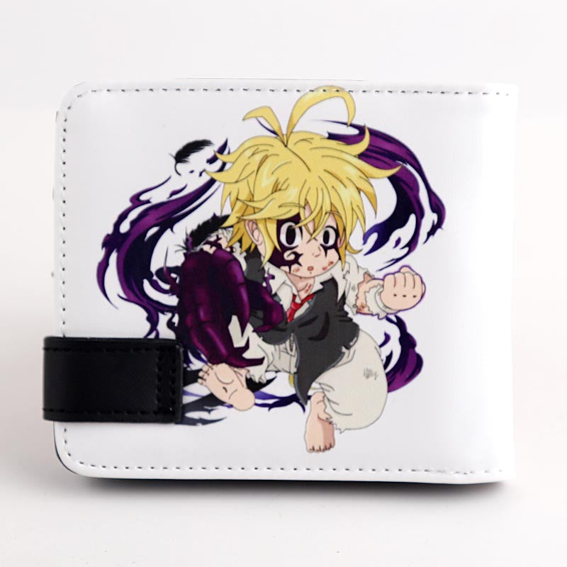 Seven deadly sins portefeuille meliodas porte monnnaie ban diane modele au choix