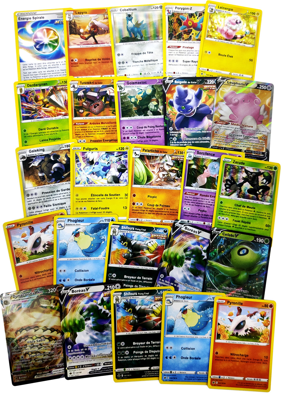 Carte pokemon pack booster complet scéllé 36 sachets de 10 cartes versions francaises