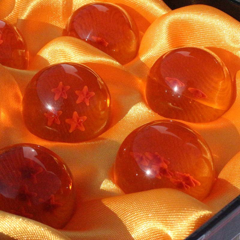 Coffret 7 boules de cristal dragon ball