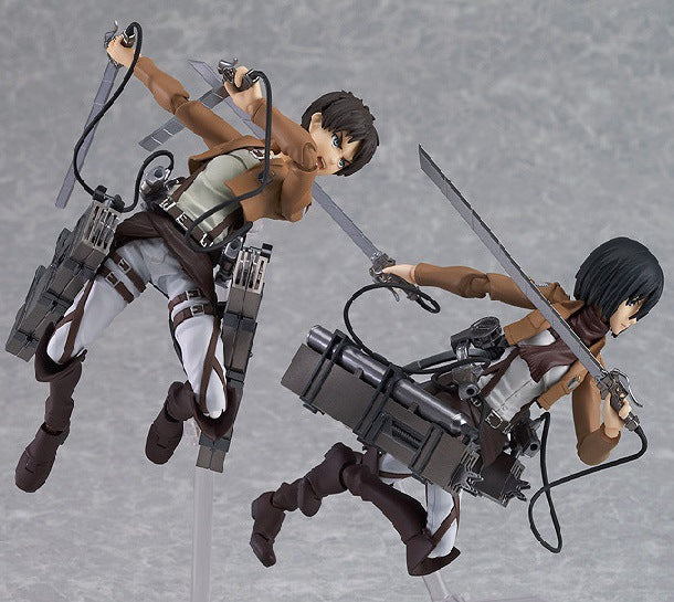 Figurine eren l'attaque des titans statuette collection manga shingeki no kyojin