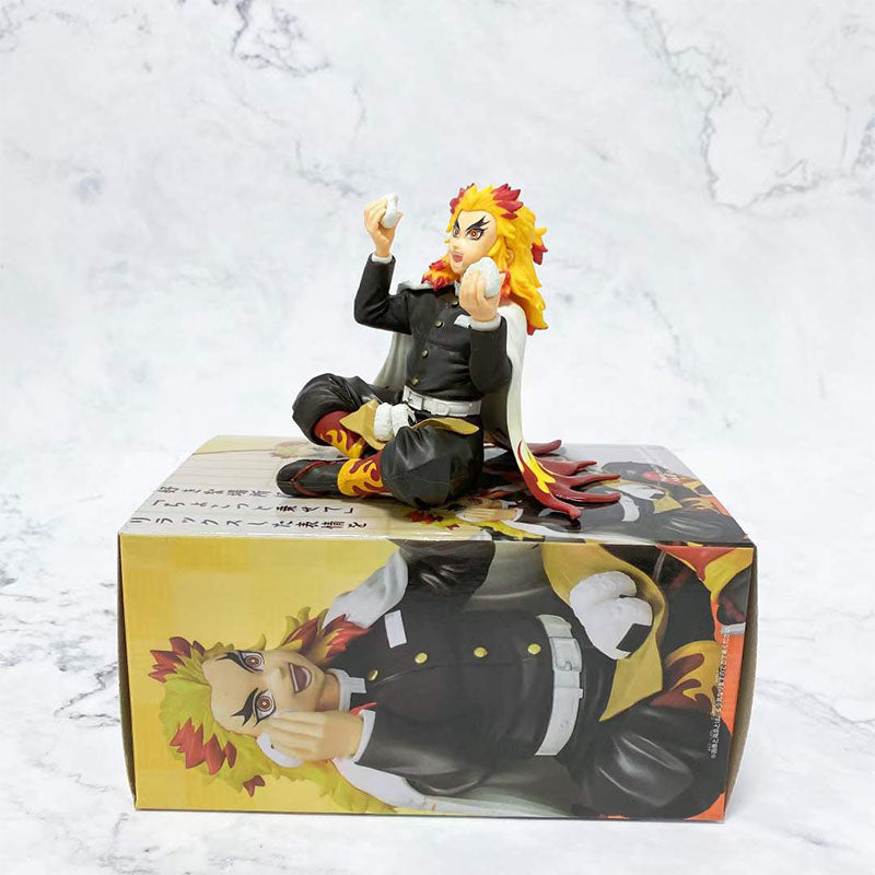 Figurine demon slayer assis statuette decoration collection manga