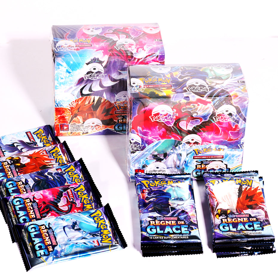 Carte pokemon pack booster complet scéllé 36 sachets de 10 cartes versions francaises