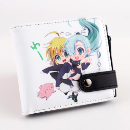 Seven deadly sins portefeuille meliodas porte monnnaie ban diane modele au choix