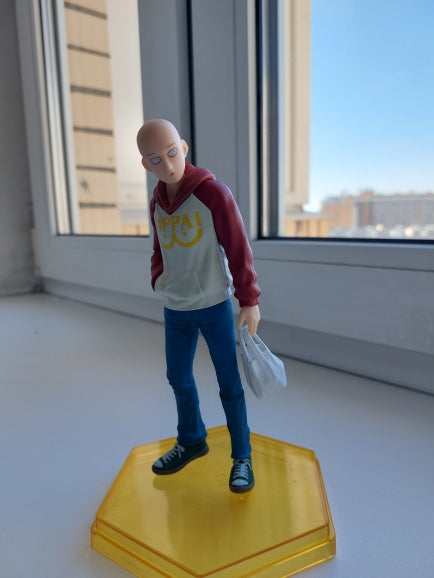 One punch man figurine saitama 18cm stauette decoration collection manga