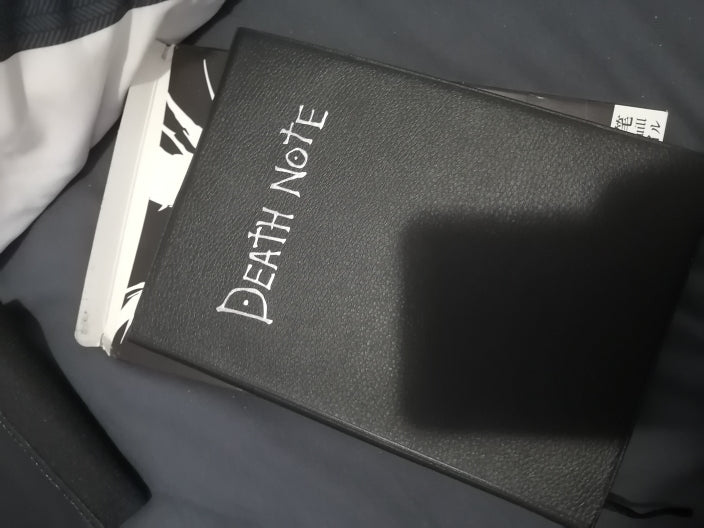 Livre Death Note Notebook Journal collier pendentif plume Feather Pen Animation Art Writing Journal Death Note