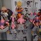 Figurine dragon ball lot de 8 statuettes majin bu entre 6 et 10cm