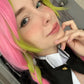 Wig mitsuti cosplay demon slayer