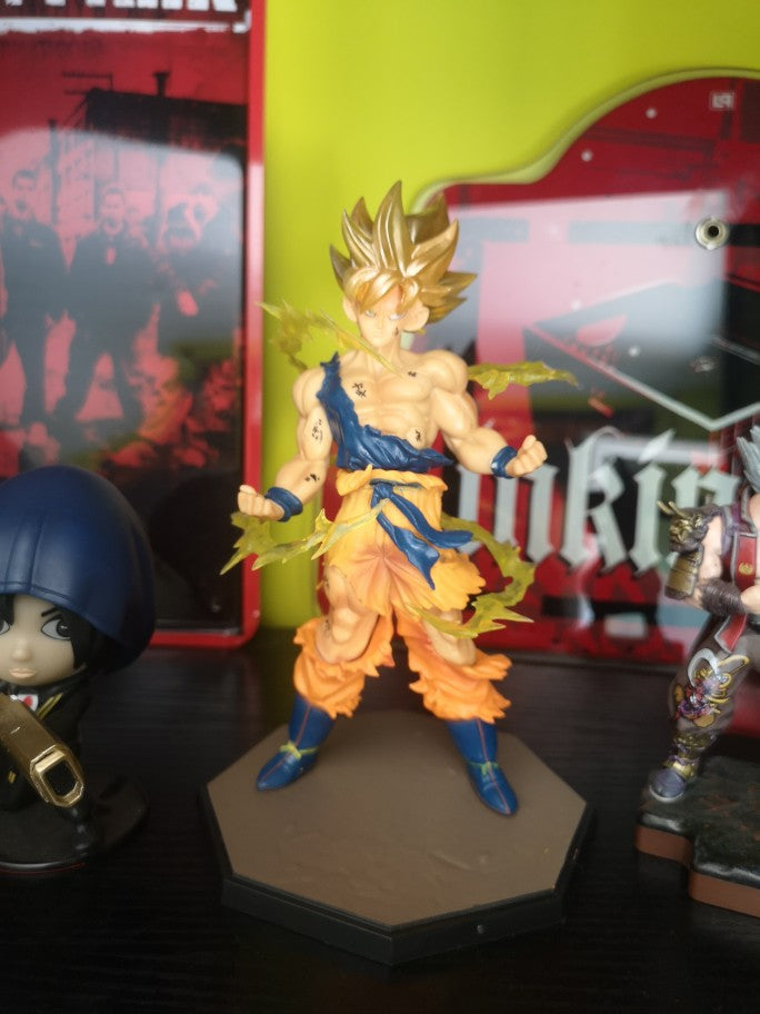 Figurinec Son Goku Super Sayan 16 cm Figure Anime Dragon Ball Goku DBZ Action Figure Model Gifts Collectible Figurines