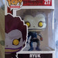Funko pop ryuk pop animation death note 217 ou L avec cake 219