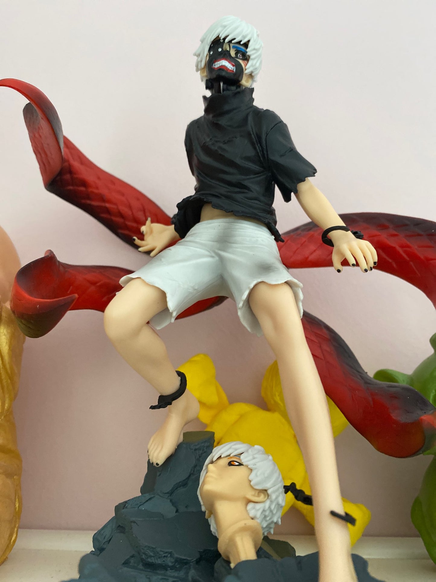 Tokyo ghool figurine ken kaneki statuette collection manga tete interchangeable 24cm