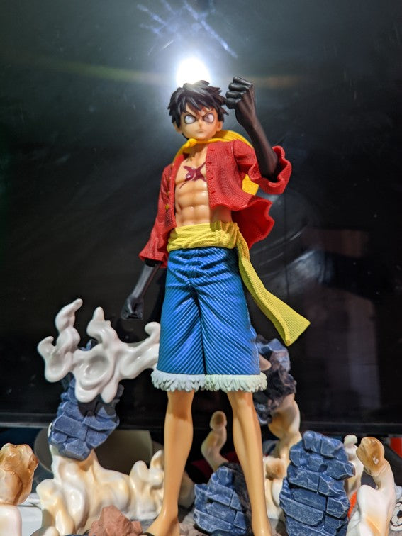 One piece figurine luffy geante statuette collection decoration manga