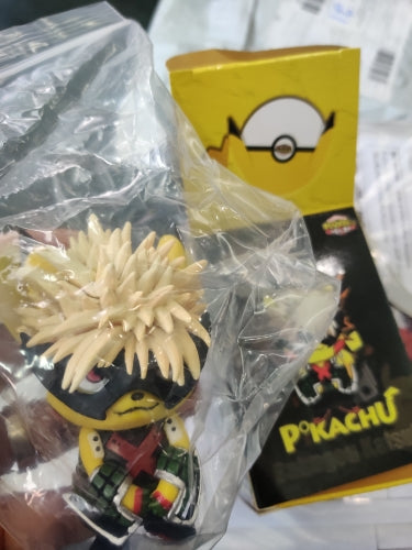 Pokemon figurine pikachu my hero academia deku all might ou bakugo