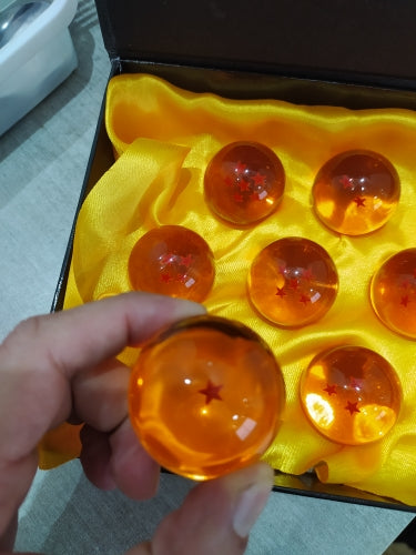 Coffret 7 boules de cristal dragon ball