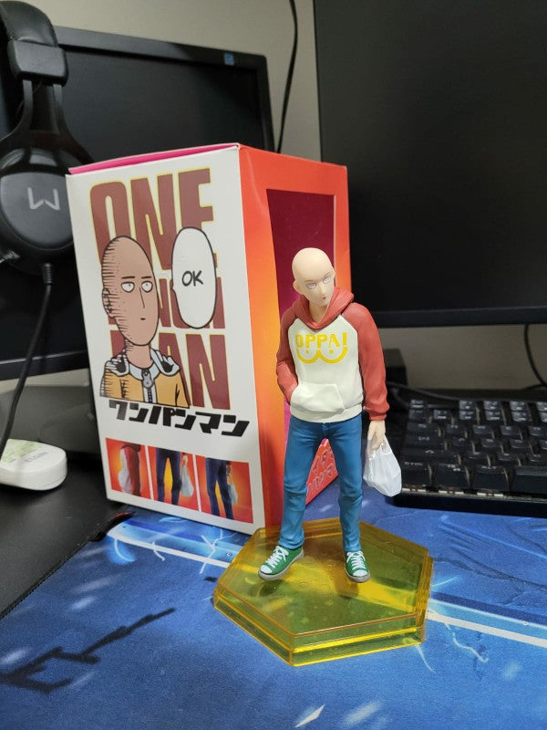 One punch man figurine saitama 18cm stauette decoration collection manga