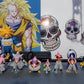 Figurine dragon ball lot de 8 statuettes majin bu entre 6 et 10cm