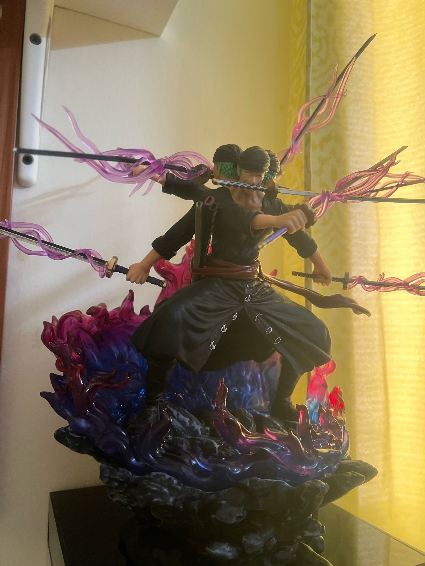 Figurine one piece zoro roronoa de luxe