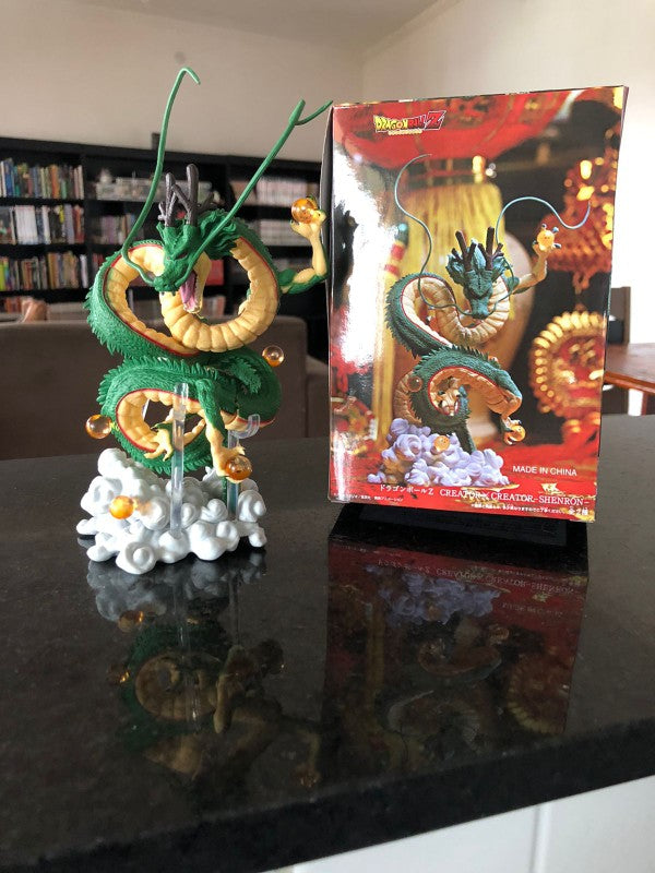 Dragon ball figurine shenron 18cm statuette collection manga avec boite originale