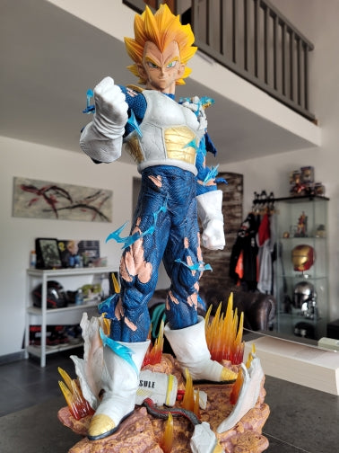 Figurine dragon ball statuette de luxe vegeta 55cm