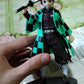 Figurine Demon Slayer Figure Kamado Tanjirou Nezuko Action Figures PVC Model Toys Zenitsu Figurine Inosuke Kimetsu No Yaiba statuette collection manga