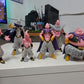 Figurine dragon ball lot de 8 statuettes majin bu entre 6 et 10cm