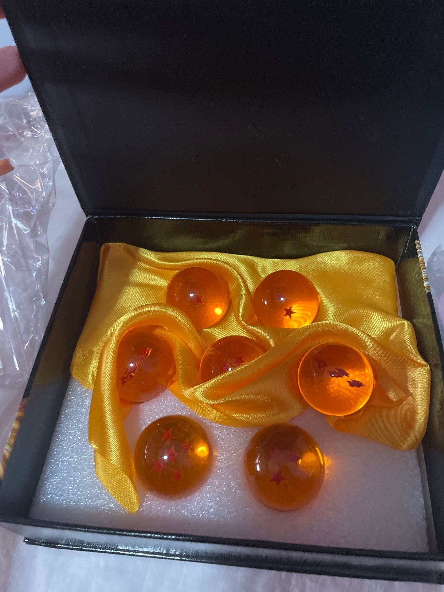 Coffret 7 boules de cristal dragon ball