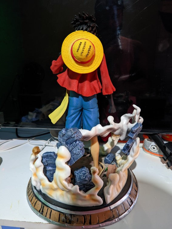 One piece figurine luffy geante statuette collection decoration manga