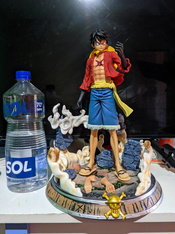 One piece figurine luffy geante statuette collection decoration manga