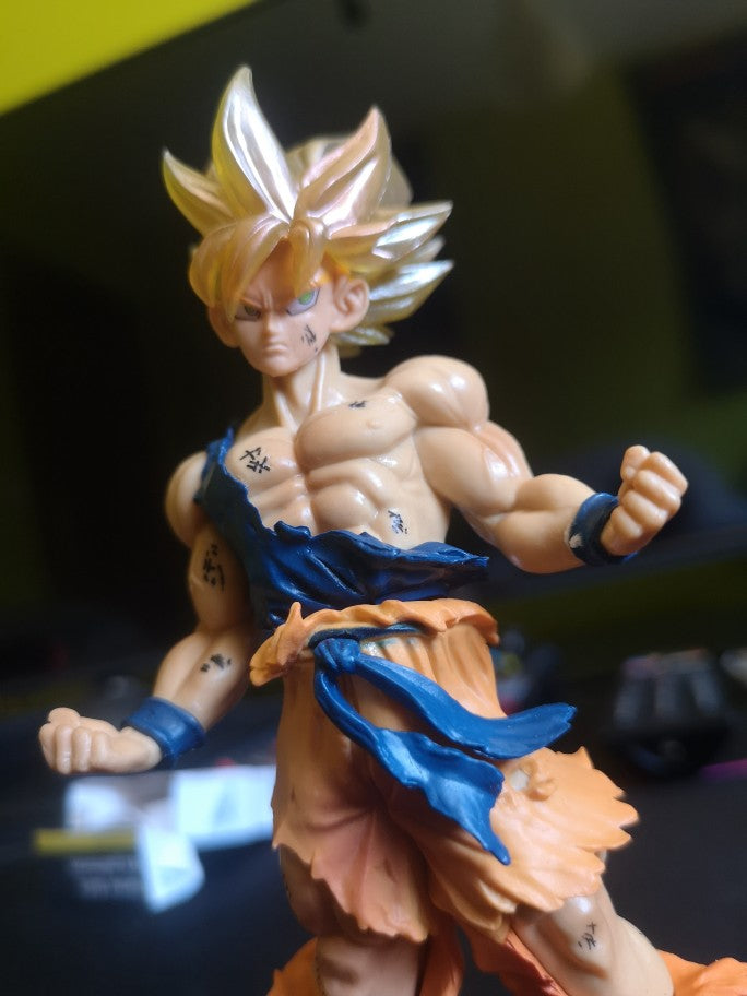 Figurinec Son Goku Super Sayan 16 cm Figure Anime Dragon Ball Goku DBZ Action Figure Model Gifts Collectible Figurines