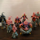 Figurine dragon ball lot de 8 statuettes majin bu entre 6 et 10cm