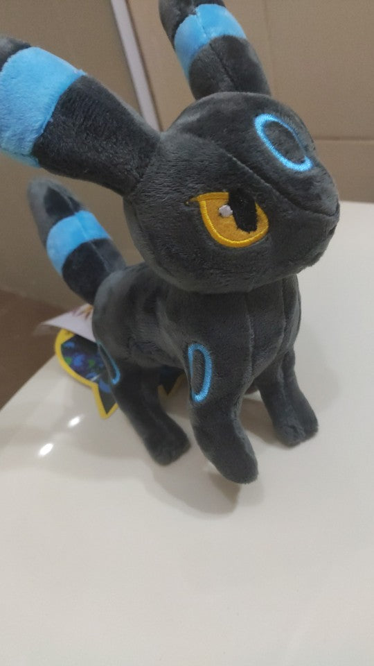 Peluche pokemon toutes les evolutions d'evoli 16-23CM Shiny Umbreon Cartoon Animal Stuffed Peluche For Kids doudou enfant