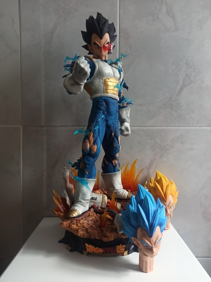 Figurine dragon ball statuette de luxe vegeta 55cm