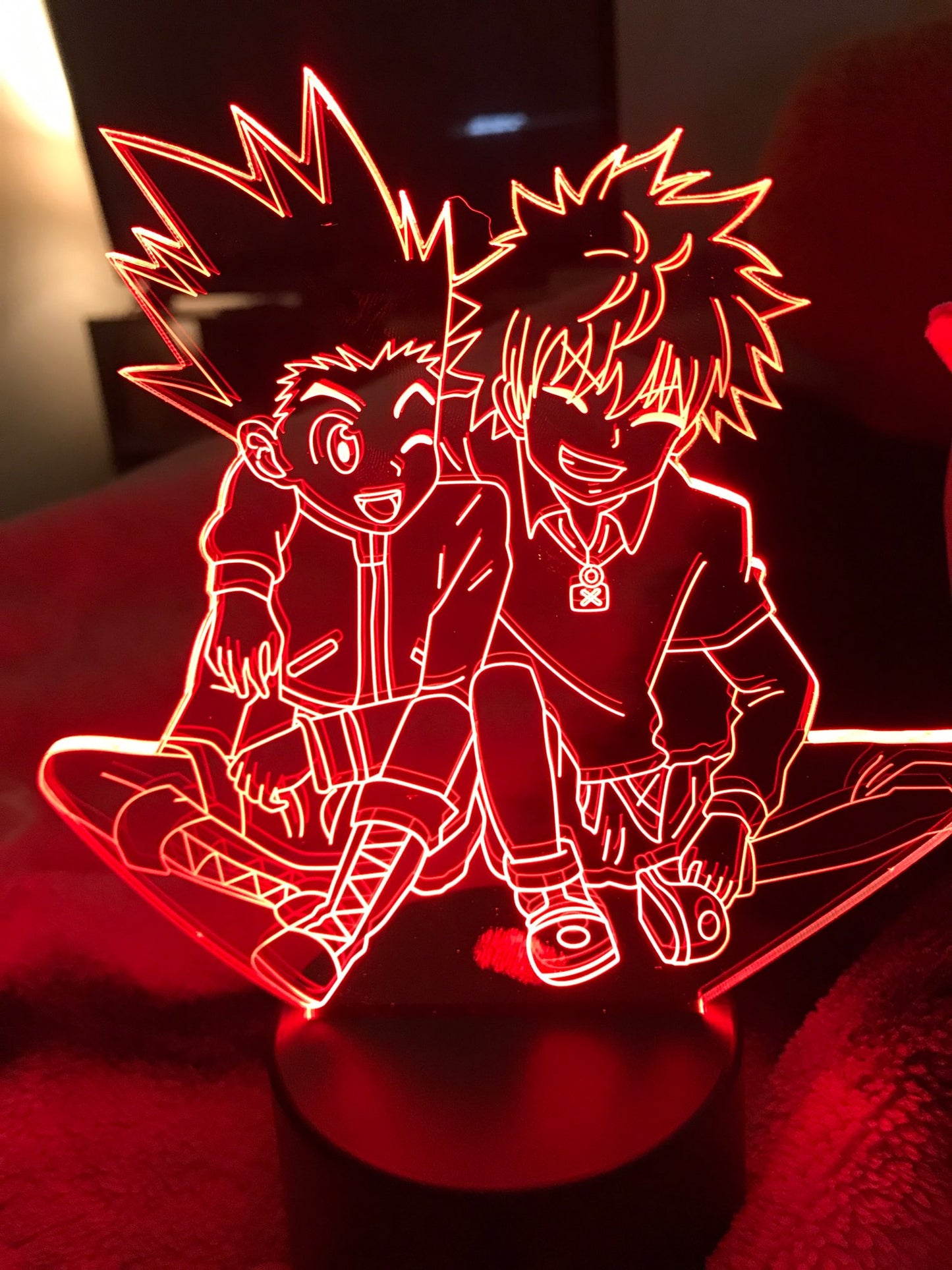 Hunter X hunter veilleuse 16 couleurs lampe led avec telecommande collection manga