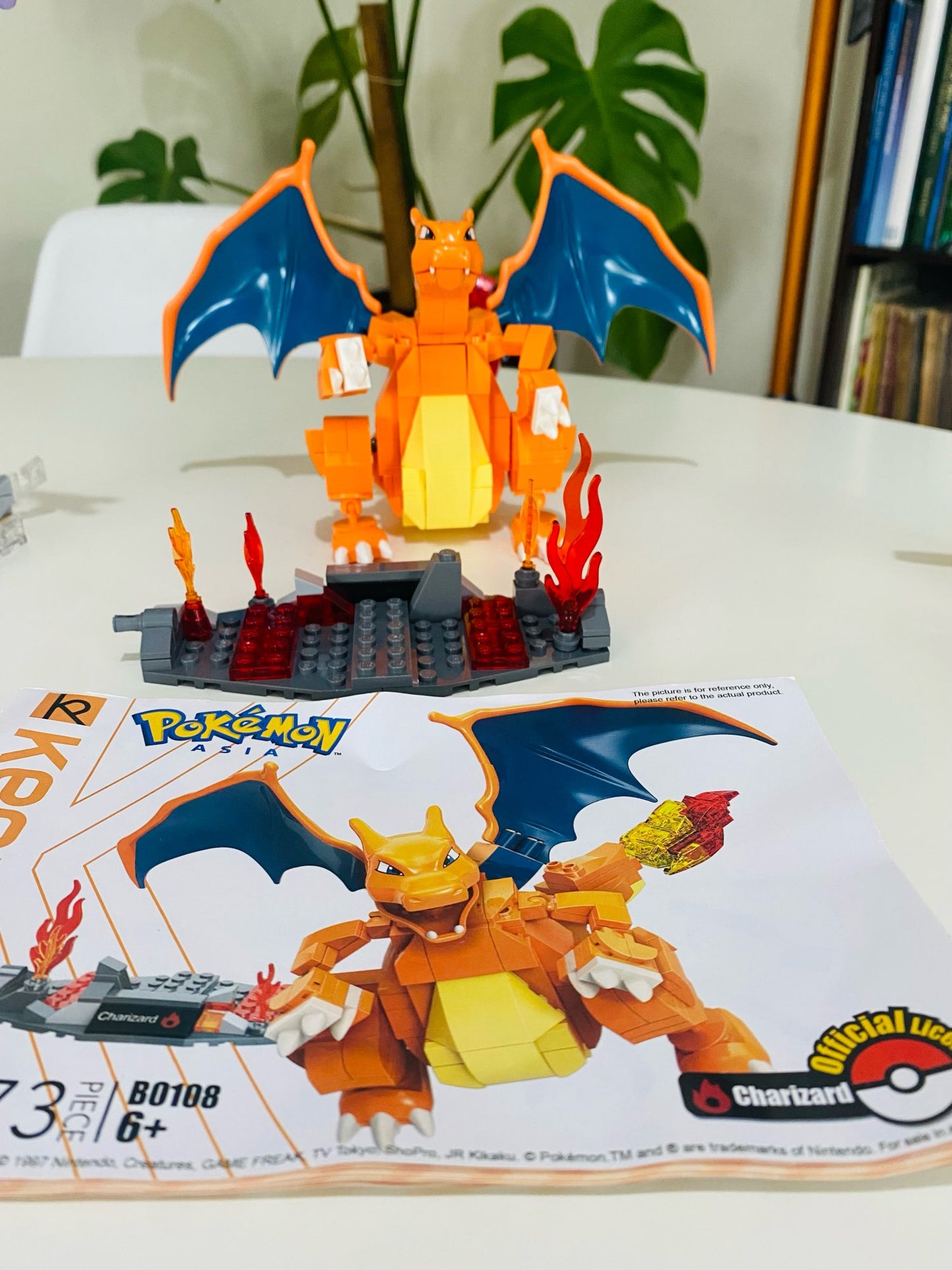 Pokemon lego bloc de construction dracaufeu mewtew tortank ou florizard