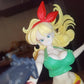 Dragon ball figurine sexy lunch blonde ,bleu ou les deux