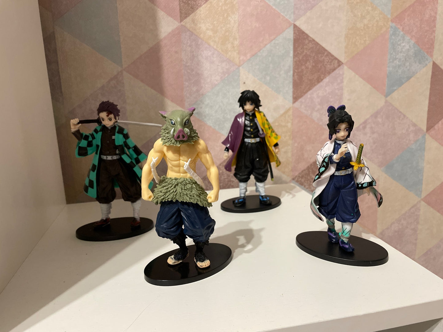 Demon slayer 6 figurines entre 14 et 16cm statuette decoration collection manga