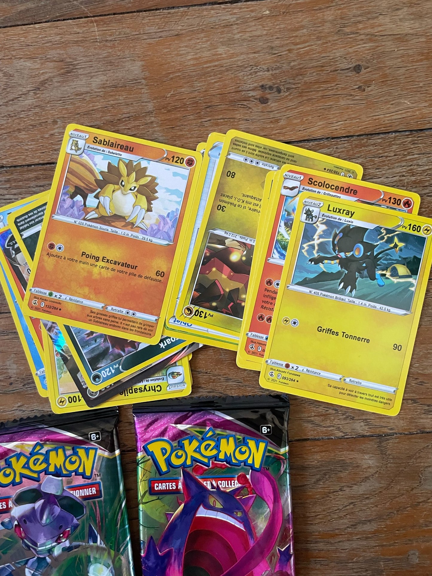 Cartes pokemon booster poing de fusion version françaises