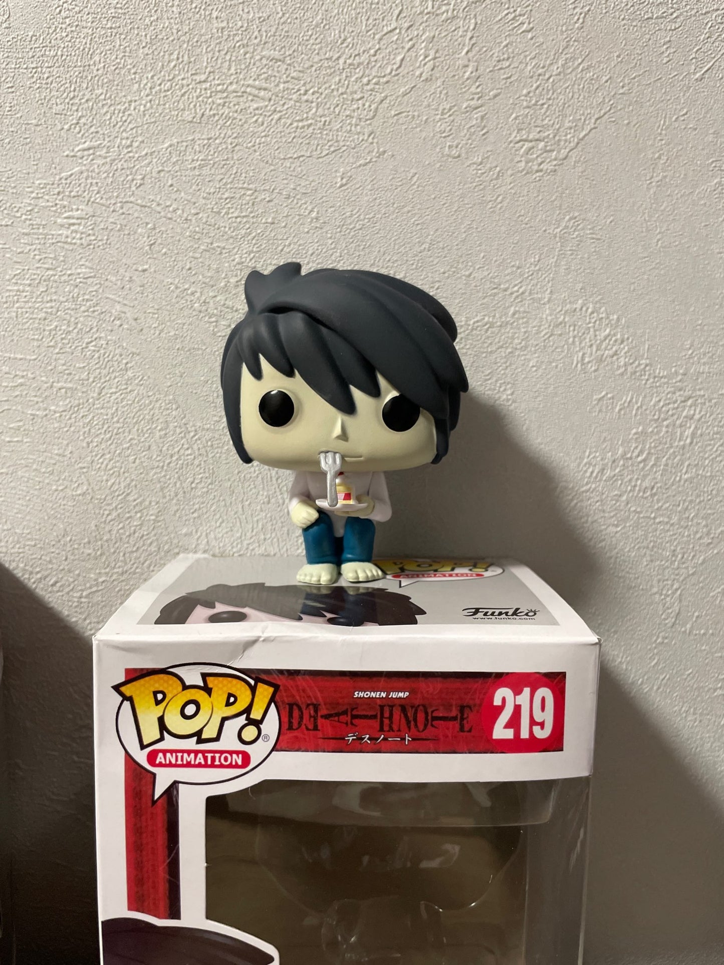 Funko pop ryuk pop animation death note 217 ou L avec cake 219