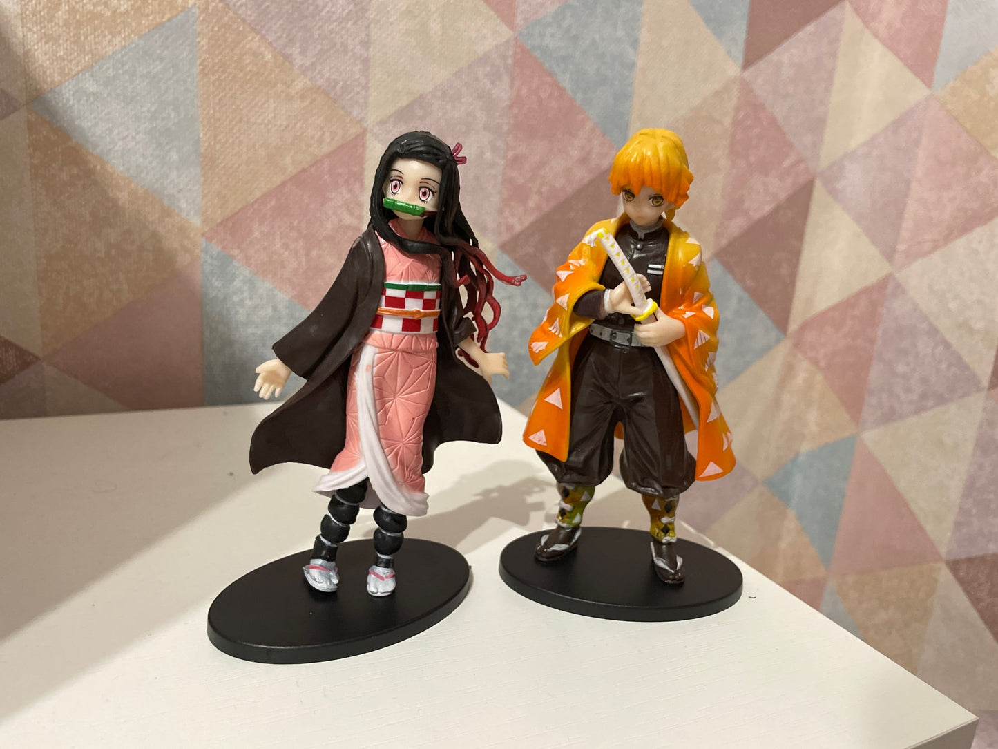 Demon slayer 6 figurines entre 14 et 16cm statuette decoration collection manga