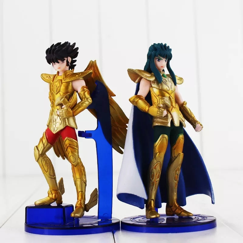 Figurines saint seiya lot de 5 chevaliers