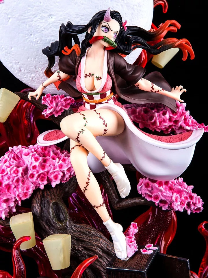 Demon slayer figurine nezuko kamado 31cm