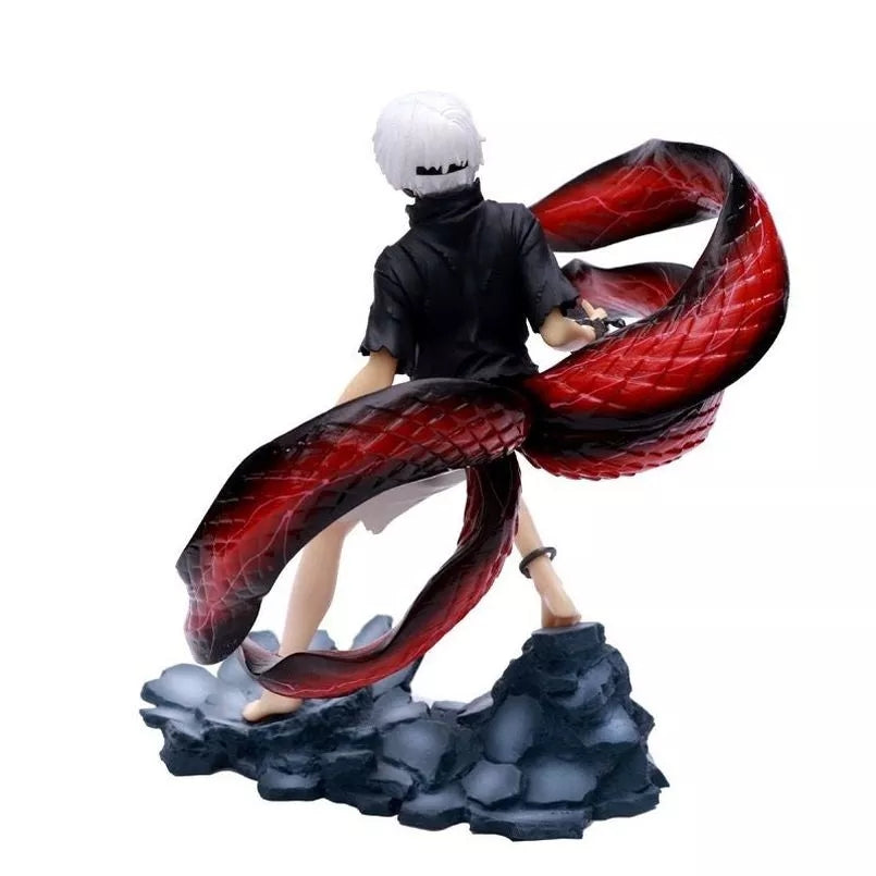 Tokyo ghool figurine ken kaneki statuette collection manga tete interchangeable 24cm