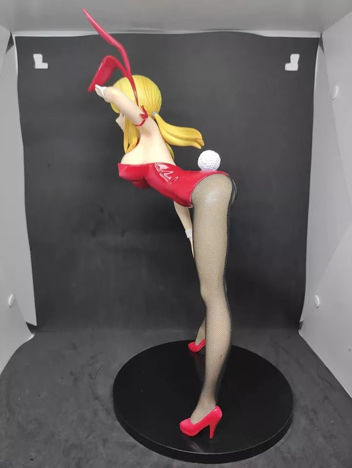 Fairy tail figurine sexy lucy heartfila statuette decoration collection manga