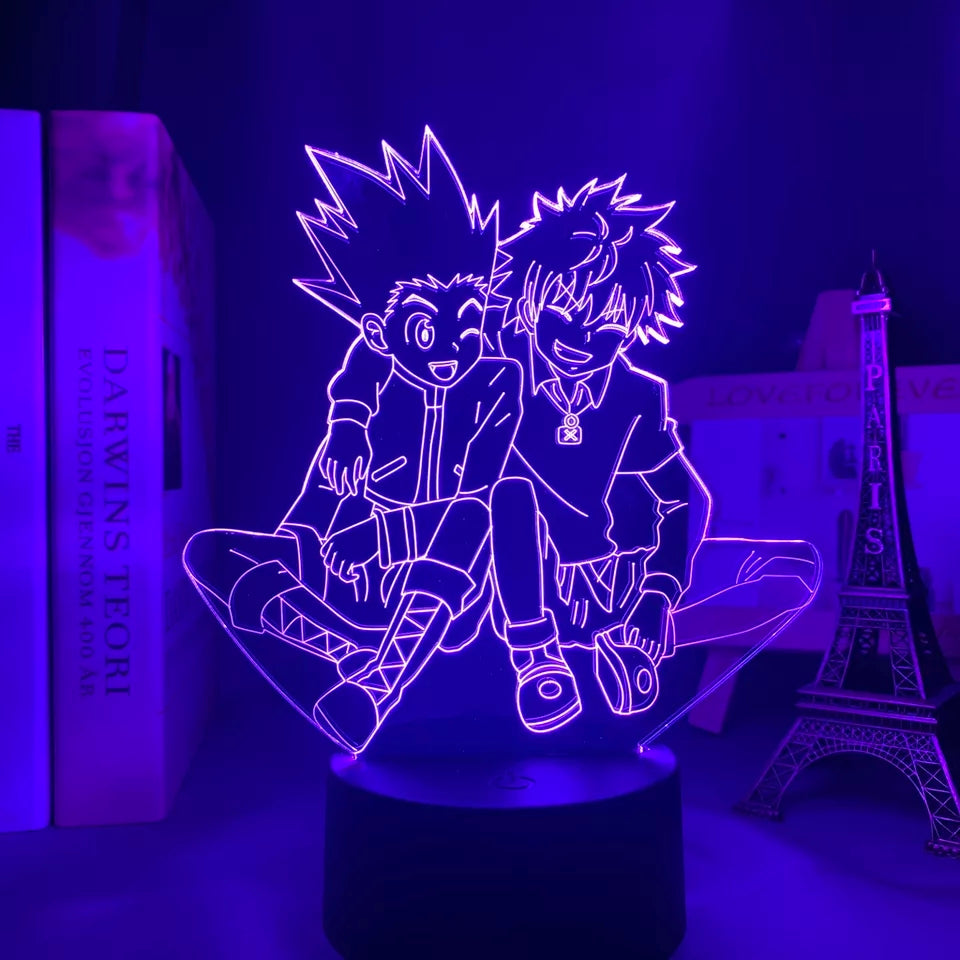 Hunter X hunter veilleuse 16 couleurs lampe led avec telecommande collection manga