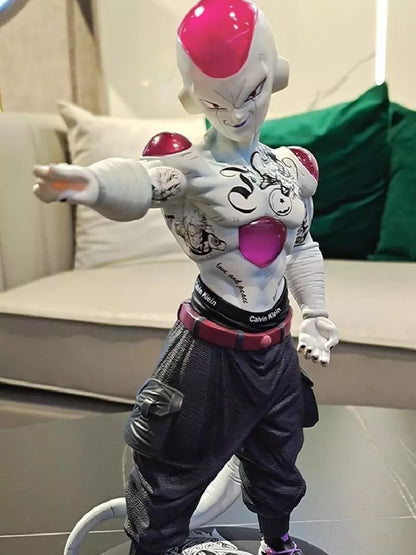 Dragon ball figurine freezer gangster hip hop tatoué 26cm