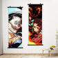 Toile demon slayer avec cadre deroulant 90×30cm