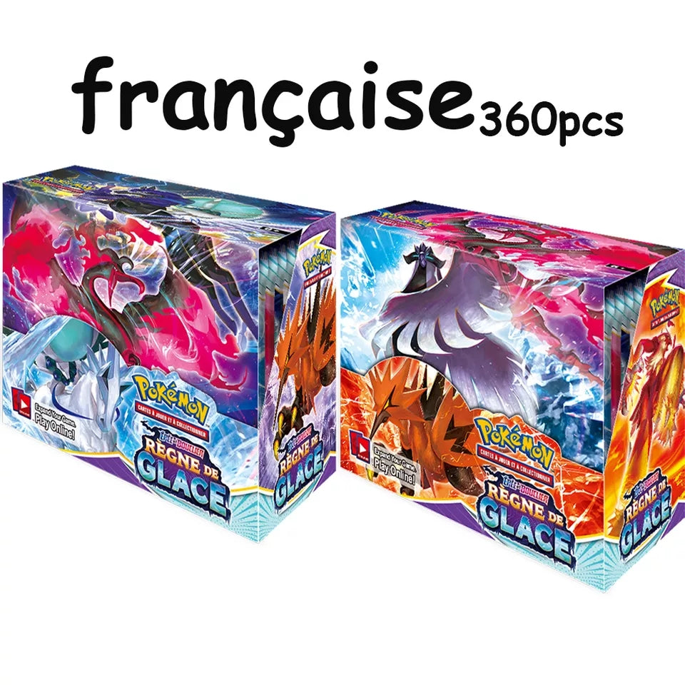 Carte pokemon pack booster complet scéllé 36 sachets de 10 cartes versions francaises